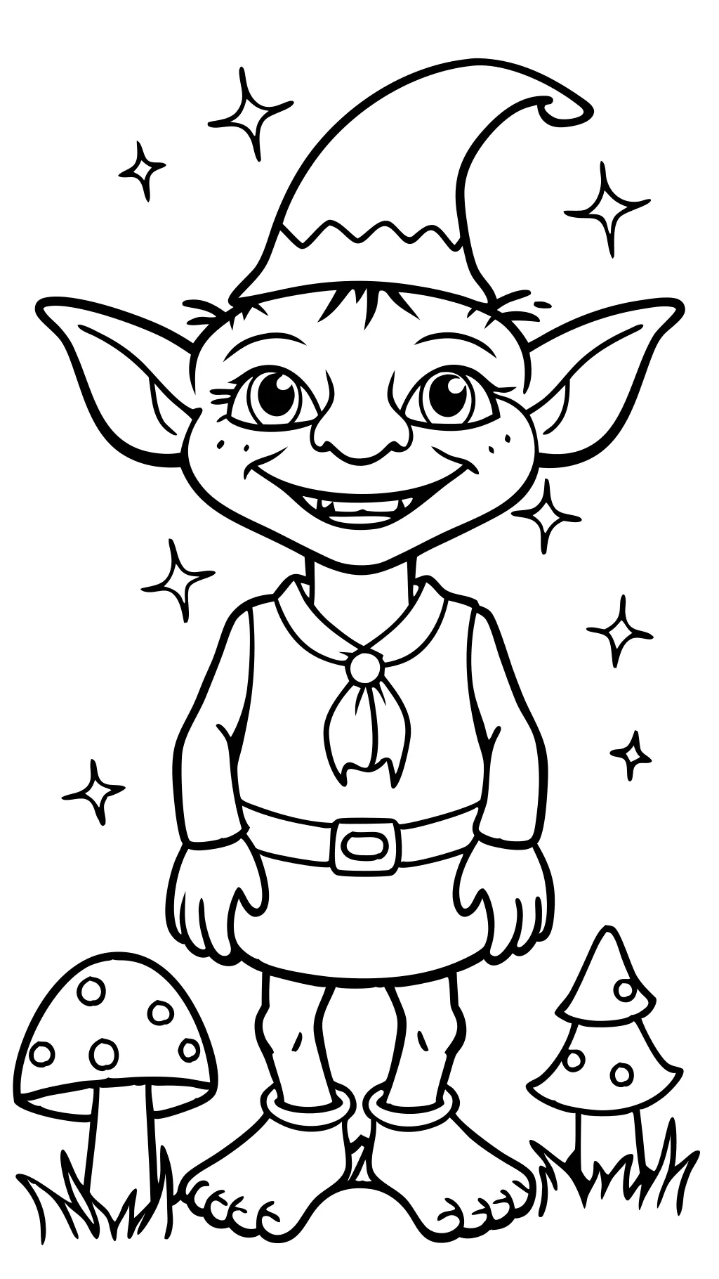 goblin coloring pages